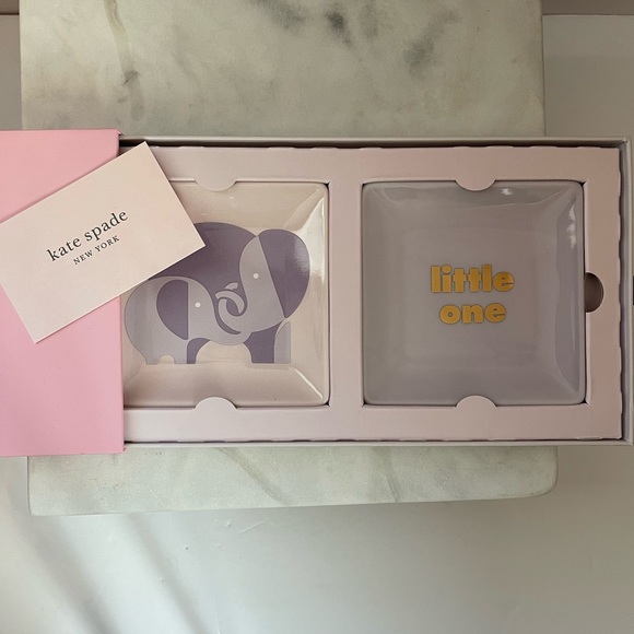 NIB Kate Spade sweet talk little one dish set - Picture 2 of 9